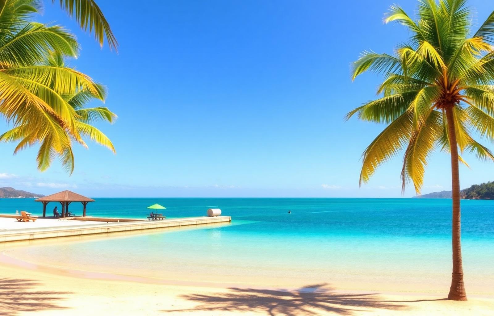 Boathaven Beach in Airlie Beach, Whitsundays