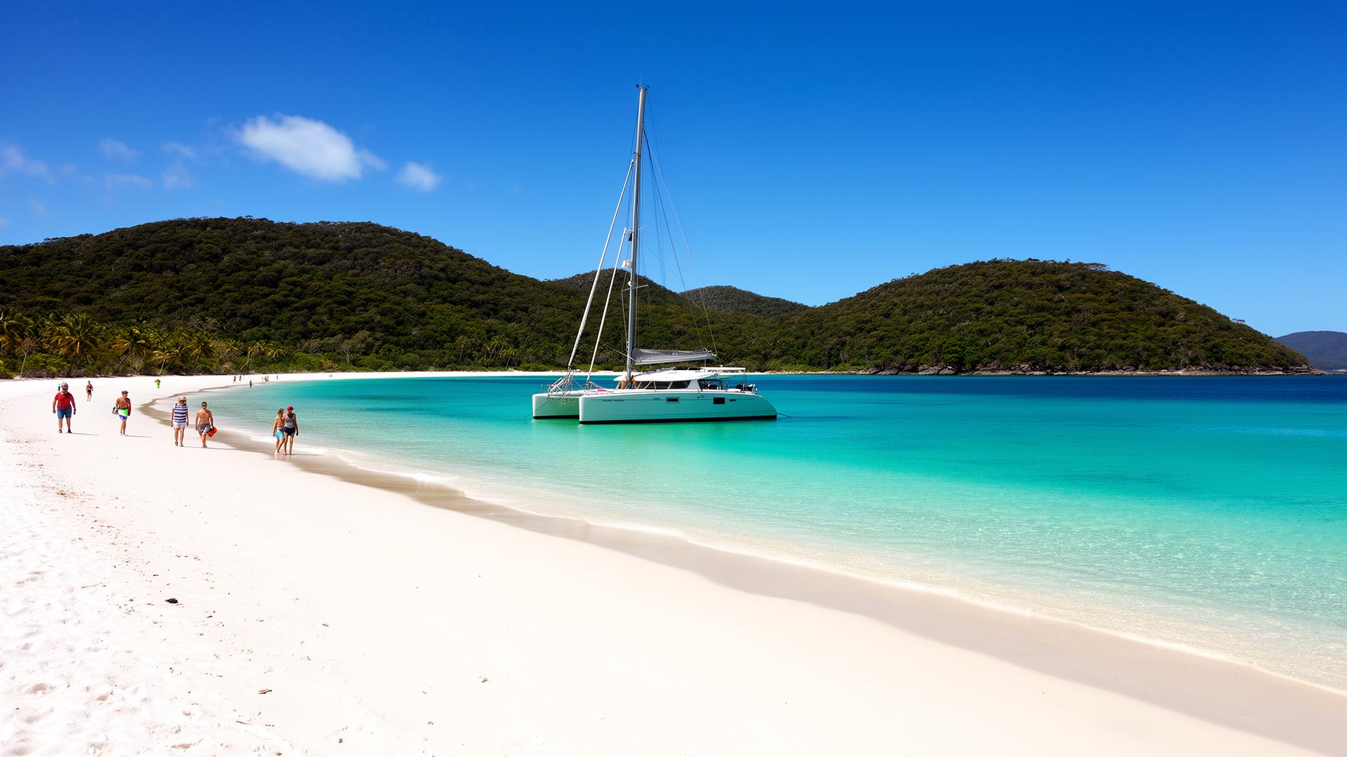 Whitehaven Beach Day Sail in Airlie Beach, Whitsundays